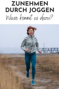 Gaining weight through jogging - why does this happen?